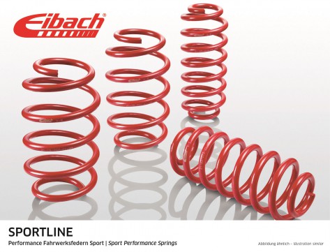 Sportowe sprężyny obniżające Eibach Sportline RENAULT CLIO I (B/C57_, 5/357_)